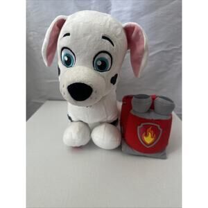 2016 Build a Bear Paw Patrol Marshall 13" Nickelodeon Stuffed Plush W/Pak